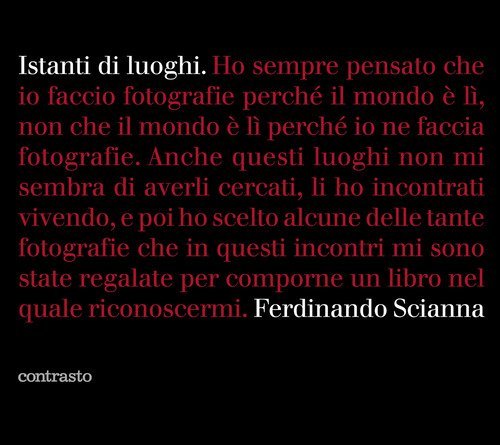 Istanti di luoghi