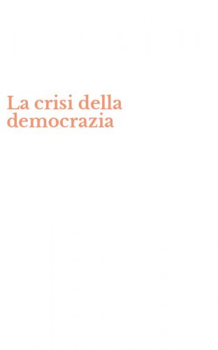 La crisi della democrazia