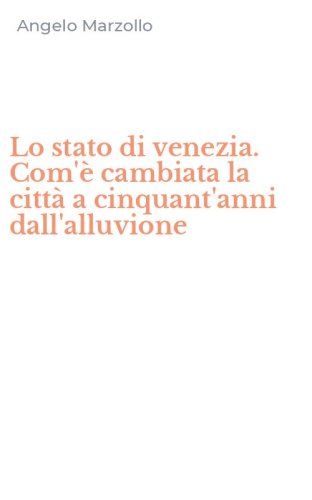 Lo stato di venezia. Com'&egrave; cambiata la citt&agrave; a cinquant'anni dall'alluvione