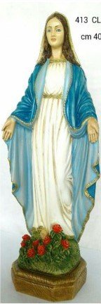 STATUA MADONNA MIRACOLOSA - Altezza 40 cm