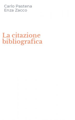 La citazione bibliografica
