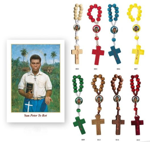 San PETER TO ROT - ROSARIO LEGNO CORDA - Ordine minimo: 50 pezzi.