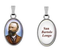 MEDAGLIETTA San BARTOLO LONGO - Ordine minimo: 50 pezzi.