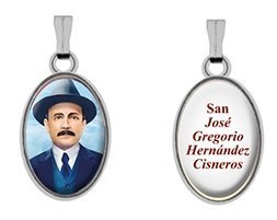 MEDAGLIETTA San JOSE' GREGORIO HERNANDEZ - Ordine minimo: 50 pezzi.