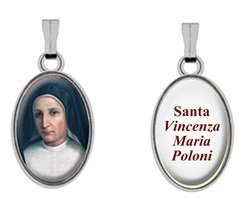 MEDAGLIETTA Santa MARIA POLONI - Ordine minimo: 50 pezzi.