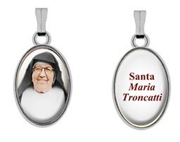 MEDAGLIETTA Santa MARIA TRONCATTI - Ordine minimo: 50 pezzi.