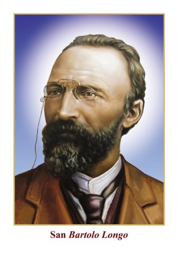 SANTINO San BARTOLO LONGO 7X10 CM - Ordine minimo: 50 pezzi.