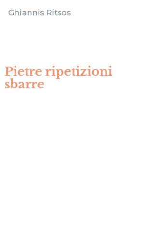Pietre ripetizioni sbarre