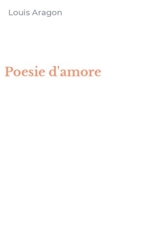 Poesie d'amore