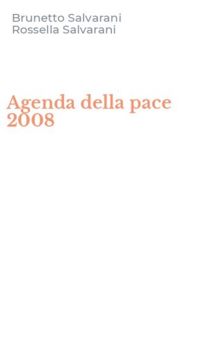 Agenda della pace 2008