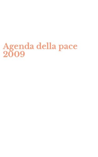 Agenda della pace 2009