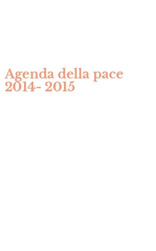 Agenda della pace 2014-2015