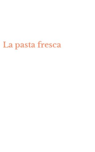 La pasta fresca