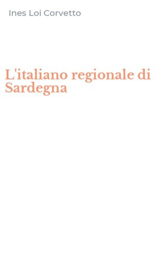 L'italiano regionale di Sardegna