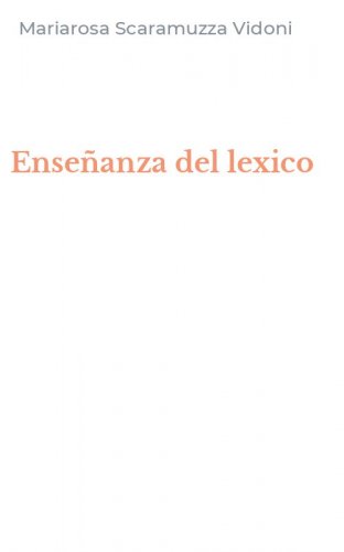 Ense&ntilde;anza del lexico