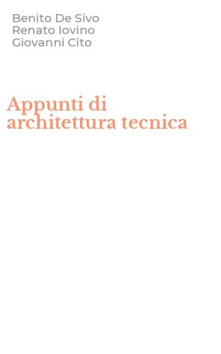 Appunti di architettura tecnica