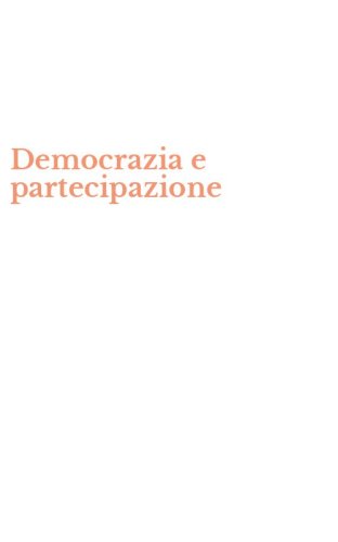 Democrazia e partecipazione
