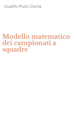 Modello matematico dei campionati a squadre