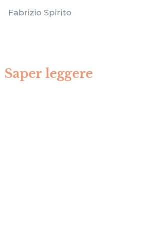 Saper leggere