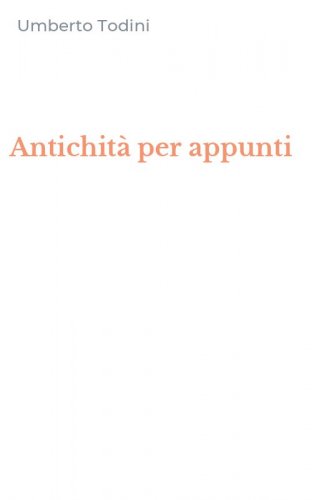Antichit&agrave; per appunti