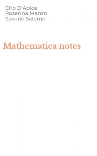 Mathematica notes