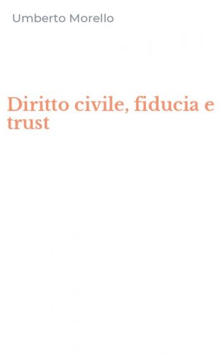 Diritto civile, fiducia e trust