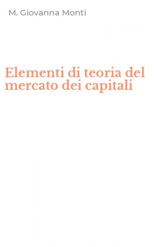 Elementi di teoria del mercato dei capitali