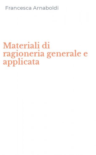 Materiali di ragioneria generale e applicata