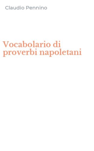 Vocabolario di proverbi napoletani