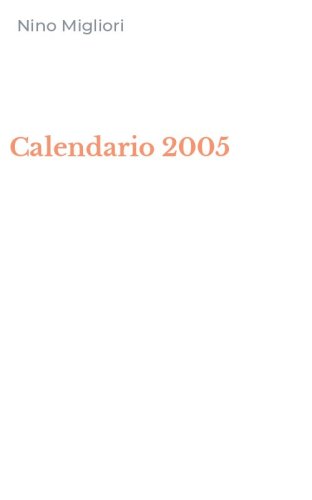 Calendario 2005