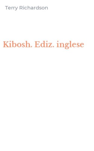 Kibosh. Ediz. inglese