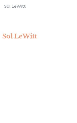 Sol LeWitt