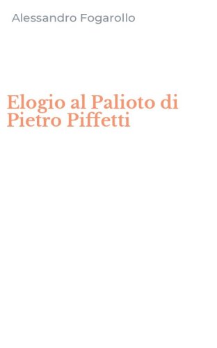 Elogio al Palioto di Pietro Piffetti