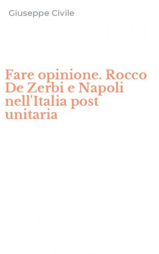 Fare opinione. Rocco De Zerbi e Napoli nell'Italia post unitaria