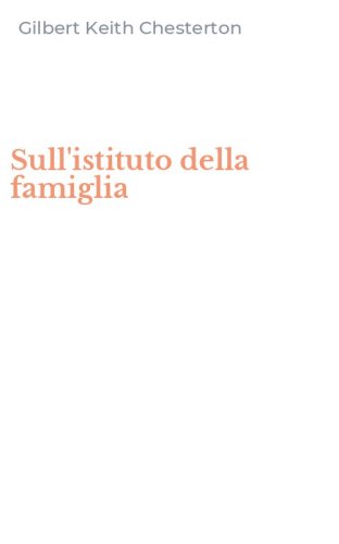 Sull'istituto della famiglia
