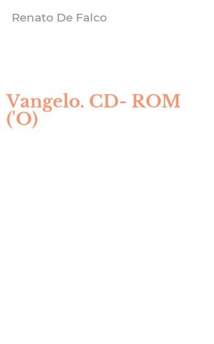 Vangelo. CD-ROM ('O)
