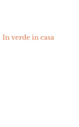 In verde in casa