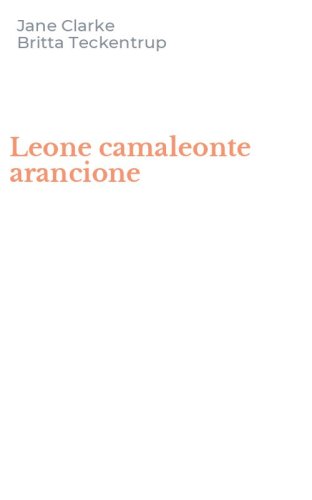 Leone camaleonte arancione