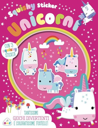 Unicorni. Squishy sticker