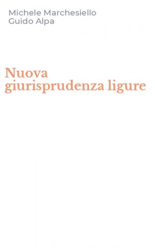 Nuova giurisprudenza ligure