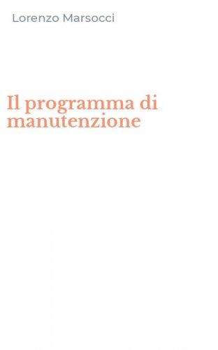 Il programma di manutenzione