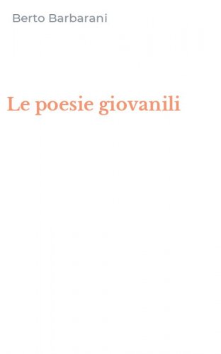 Le poesie giovanili