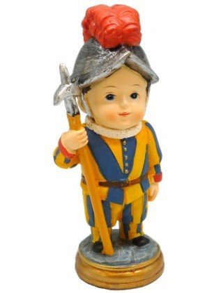 GUARDIA SVIZZERA BABY - Altezza 9 cm