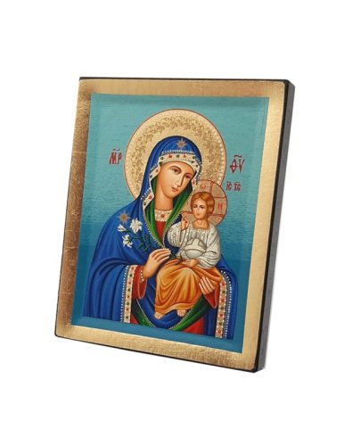 MADONNA DEL GIGLIO 15X19 CM