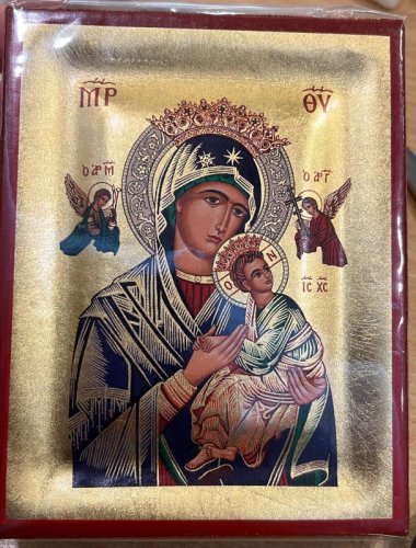 MADONNA PERPETUO SOCCORSO 10X12 CM
