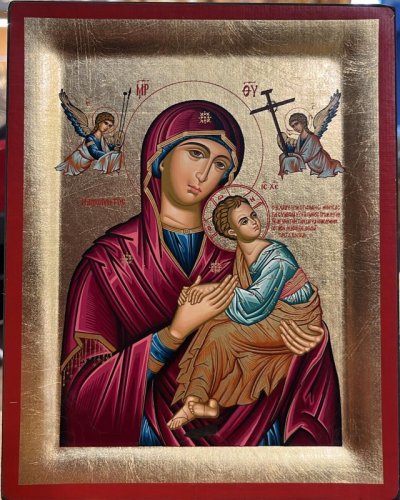 PERPETUO SOCCORSO 15X19 CM  - ROSSO