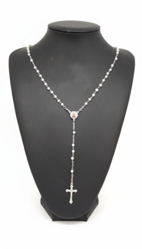 ROSARIO IMITAZIONE PERLA 4mm LEONE XIV