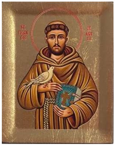 S. FRANCESCO D'ASSISI 13X10 CM