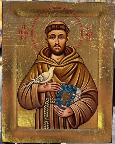SAN FRANCESCO 15X19 CM - ICONE STAMPATE