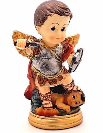 SAN MICHELE ARCANGELO BABY - Altezza 9 cm